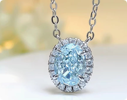 1.5 Carat Fresh Navy Blue Treasure Ring, Light Luxury And Niche