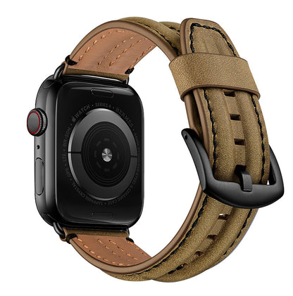 First Layer Cowhide Bamboo Leather Strap