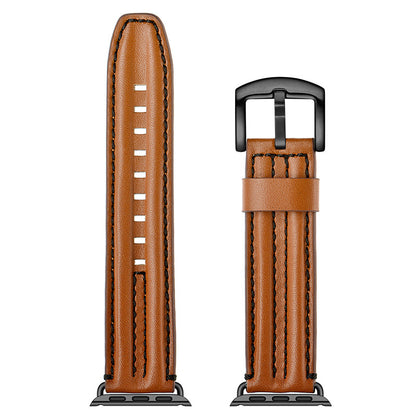 First Layer Cowhide Bamboo Leather Strap