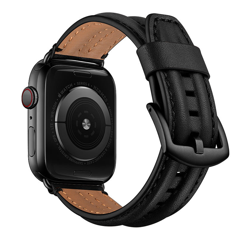 First Layer Cowhide Bamboo Leather Strap